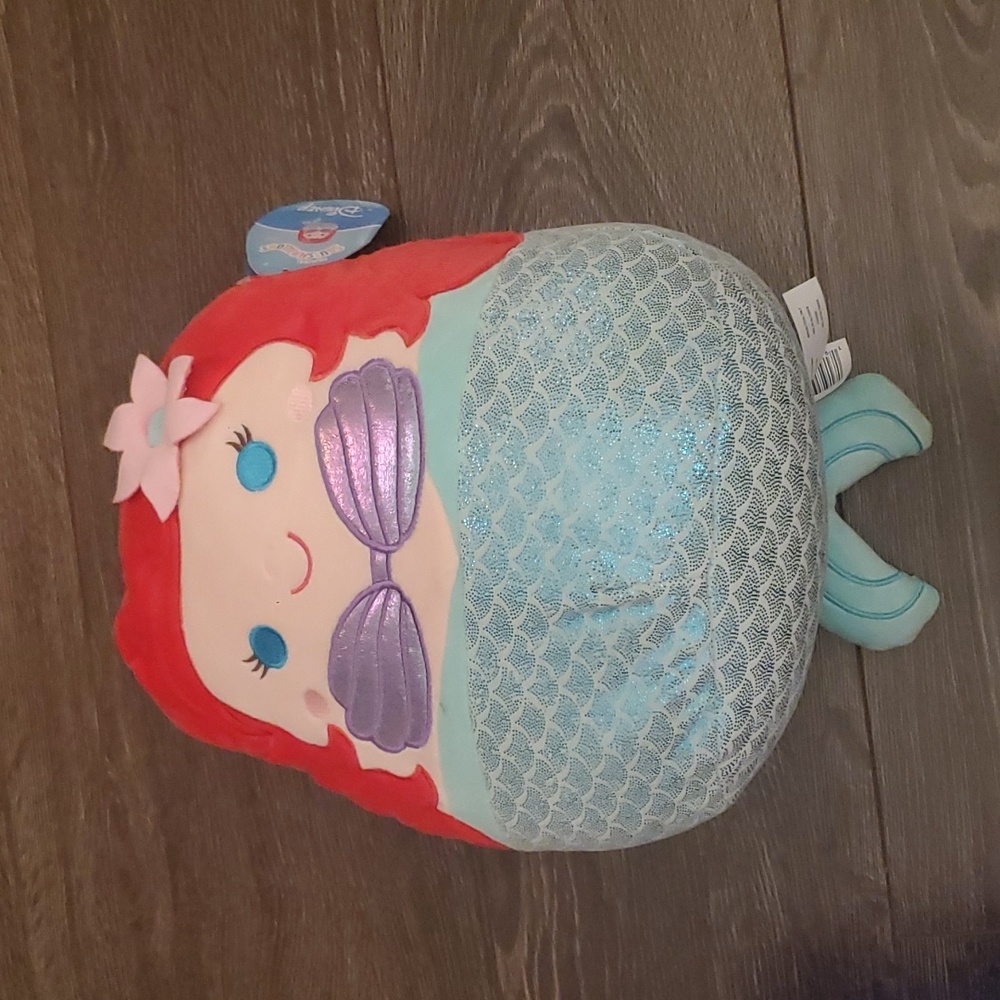 Squishmallows LITTLE MERMAID ARIEL LARGE 15" Brand New with Tags - DISNEY